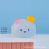 Gato Siamés Azul Ojos Lindo Dibujo Animado Adorno de Resina para Coche Figura Creativa Juguete Artesanal Regalo para Niños Estudiantes