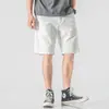 Shorts de Trabajo Retro Resistentes, Casuales, Frescos, Estilo Americano para Hombre, Pantalones de Longitud Media Sueltos y Versátiles, Pantalones de Cinco Puntos de Moda