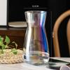 Cinto Casual Vaso de Vidro Transparente Flores Cultivadas em Água Lírio Rosa Mesa Colorido Pequeno Fresco Vasos Ornamentos
