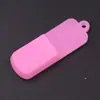 Capa Protetora de Silicone Transfronteiriça para Pen Drive, Capa Protetora Simples e Conveniente para Interface USB com Cordão, À Prova de Poeira, À Prova d'Água e Anti-queda em Estoque