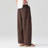 Pantalones cortos nuevos de mezcla de lino 2026 con diseño de bolsillo trasero estilo americano, textura agradable para la piel, transpirables, suaves y estructurados, ropa casual para hombre