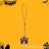 Colgante de Dibujos Animados de Halloween Transfronterizo Calavera Calabaza Fantasma Colgante para Bolsa Lanyard Llavero Regalo Pequeño para Eventos