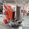 Máquina de marcação de fusão a quente de estrada Zhongwang Marcação adesiva de alta velocidade Carro Mão Push Cold Spray Road Marking Machine