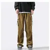 Pantalones cargo funcionales estilo americano para paracaidistas para hombre, nuevos pantalones largos casuales y modernos para deportes al aire libre y senderismo de otoño e invierno