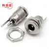 Dc099 Todo Metal Dc-099 Enchufe de Alimentación DC 5.5-2.1/2.5mm Enchufe Montaje en Panel