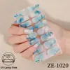 Pegatinas Nuevas para Uñas Zhengxiang Transfronterizas con Lámina Dorada, Efecto Mármol, Película de Esmalte Impermeable, Pegatinas para Uñas Cielo Estrellado al por Mayor