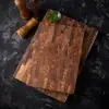 ¡Suministro Directo desde la Fuente! Tabla de cortar de pie de teca de alta calidad Tabla de cortar de cocina de madera maciza