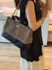 2025 Novo Estilo Pequena Suede Perfumada Cor Combinada Bolsa Hobo de Braço Bolsa de Corrente Acolchoada Bolsa de Ombro Tote de Grande Capacidade