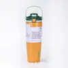 Taza de Fruta de Gran Capacidad de 30 oz Transfronteriza Termo de Acero Inoxidable 304 al Vacío Asa de Doble Bebida para Exteriores Botella de Agua Deportiva