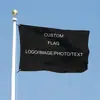 Decoración de Bandera para Exteriores Transfronteriza de Amazon Tela de Poliéster 100D Impresa a Doble Cara Colorida Bandera Banderín Fábrica Venta al por Mayor