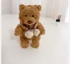 [Solo se venden Ropa] Llavero Colgante Oso de Barcelona 12cm Muñeco Ropa Impermeable