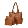 Bolsa Tote para E-commerce Transfronteiriço Mais Vendida Bolsa Mãe e Filho Conjunto de Várias Peças Bolsa Feminina Popular Bolsa de Ombro Feminina Bolsa de Mão