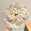 Goma para el pelo extragrande de estilo coreano de alta resistencia, coletero estilo perezoso para niñas, banda elástica para el pelo de alta gama