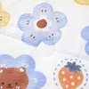 Bestseller de Transmissão ao Vivo26 Novos Designs Colcha de Algodão Bolha Estampada, Colcha de Ar Condicionado de Verão, Colcha Dupla para Primavera-Outono para Dormitórios Estudantis