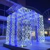 Iluminação de Caixa de Presente LED Cena de Negócios Paisagem Praça Parque Público Exterior Show de Luz Decorativa de Grande Escala