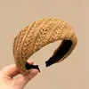 Diadema de Copa Alta y Ala Ancha para Mujer 2026 Nuevo Estilo Hace que la Cara Parezca Más Pequeña No Aprieta la Cabeza Diadema Otoño Invierno Lavado de Cara Presionar el Cabello Pinza para el Cabello Accesorios para el Cabello