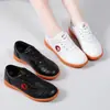 Sapatos Casuais Femininos Confortáveis de Tamanho Grande, Sapatos de Caminhada com Sola Plana, Antiderrapantes com Sola Macia, Antiodor, Tênis Respiráveis, Sapatos de Tai Chi, Sapatos de Treino