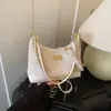 Bolso de Hombro Trendy Patchwork Estilo Coreano para Mujer 2026 Principios de Primavera Nuevo Vintage Cadena Versátil Elegante Bolso Cruzado