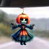 Bolsa de Acrílico com Pingente de Chaveiro Caveira de Cowboy Ocidental Transfronteiriça Etiqueta para Retrovisor de Carro Halloween