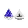 Pendientes Triangulares de Zirconia de Aleación de Titanio F136 Clavos para Labios Rosca Interna G23 Titanio Piercing Joyería para Piercing Clavos para Cabeza Hueso de la Oreja