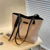 Pedido del Cliente Primavera y Verano 2026 Bolso Casual de Gran Capacidad Bolso de Mujer Bolso Nuevo de Lona Bolso de Hombro para Viajar Bolso Tote Simple