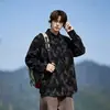 Camisa de Pana Tie-Dye de Manga Larga Holgada para Hombre, Tendencia Otoño 2026