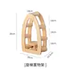 Estante para Flores para Repisa de Ventana de Madera Maciza, Soporte Decorativo Creativo para Suculentas, Estante de Almacenamiento Multinivel para Escritorio en Esquina de Balcón Interior