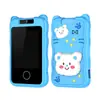 Juego Infantil Pequeño Teléfono Inteligente Funda Protectora de Silicona Teléfono de Juego de Dibujos Animados Cubierta de Cámara Infantil Multilenguaje
