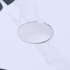 Espejo retrovisor pequeño redondo de alta definición ajustable 360 grados para coche sin borde, espejo auxiliar para reversa con gran campo de visión para punto ciego