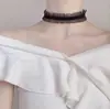Acessórios Transfronteiriços Gargantilha Feminina Palácio Gótico Sexy Gargantilha de Renda Gargantilha Corrente para Clavícula Necklace Retrô