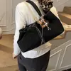 Bolsa Tote Vintage de Nicho Fosca para Mulheres Nova Coleção Primavera 2026 Casual Estilo Coreano Versátil de Ombro/Axila