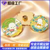 Insignia de Metal con Pintura para Hornear Personalizada para Negocios y Escuelas, Broche de Esmalte para Hornear, Medalla Conmemorativa Personalizada de Animales