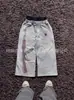 Pantalones Rectos Lavados Americanos de Verano de Moda Tendencia Calle Doble Dobladillo Sueltos Casuales Largos