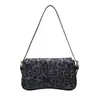 Versión Coreana Bolso de Mano de Estampado de Leopardo de Nicho Bolso Francés Baguette para Mujer 2025 Invierno Nuevo Bolso de Hombro Único Cruzado Exquisito de Alta Calidad