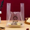 Sacos Descartáveis Transparentes Comerciais para Levar Sacos de Embalagem de Plástico Sacos para Alimentos Panificação Pão Bolsas Atacado