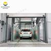 Plataforma de elevação de carro personalizada com trilho guia de corrente tipo elevador de carro, elevador elétrico para estacionamento de garagem