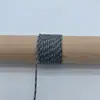Em estoque corda de poliéster 2mm com núcleo torcido, corda de guarda-chuva mesclada, puxador de bolsa, tecelagem manual, corda para pendurar DIY, decoração de cauda de puxar à prova de vento, pingente de gota