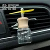 Cintura alta cubierta salida de aire en espiral botella de perfume botella vacía 8ML perfume aromaterapia aceite esencial Colgante para coche botella de aromaterapia