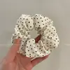 Otoño Invierno Estilo Coreano Cuadros Lazo para el Pelo de Intestino Grande Mujer 2026 Nuevo Gama Alta Súper Grande Cuerda para Moño Flor en la Cabeza Accesorios para el Cabello