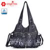 AngelKiss Bolso de Hombro Casual para Mujer Nuevo Estilo Europeo y Americano Bolso Cruzado Tie-Dye de Moda Bolso Tote Portátil Venta al por Mayor