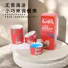Cenicero Desechable de Año Nuevo, Espuma Festiva, Engrosada y Endurecida, Espuma Anti-Absorción de Ceniza, para Uso en Oficina y Hogar, Aroma Fresco