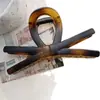 Nuevo Clip para el Cabello X Bow de Primavera y Verano 13.5cm, Pasador de Gama Alta, Pinza de Tiburón Clásica de Color Sólido, Accesorio para el Cabello