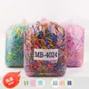 Ligas para el Cabello Desechables Fuertes y Duraderas para Niños, Bandas para el Cabello, Cuerdas para el Cabello, Anillos para el Cabello, Chongos de Cabello, Fabricante Mayorista