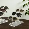 Estante de exhibición y almacenamiento de gafas de niveles, estante acrílico en capas para gafas de sol y gafas de prescripción