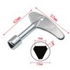 Llave de triángulo interior simple llave de elevador llave de triángulo interior llave de válvula de medidor de agua llave de gabinete eléctrico