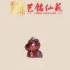 Corrente de Celular Unicórnio de Sândalo Verde e Jacarandá, Pingente Acessório Criativo Fofo do Cavalo do Zodíaco Yiming Xianyuan