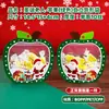 Bolsas de regalo de Navidad novedosas transfronterizas, bolsas selladas de dulces y snacks de Santa Claus, bolsas de embalaje de alimentos al por mayor