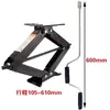 Adequado para Reboques de RV, Caminhões Plataforma, Suportes de Estacionamento Tipo Tesoura, Pernas de Suporte 0kg, Acessórios, Manivela Manual Rosqueável