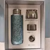 Nuevo modelo de taza magnética aislada de titanio puro para uso en coche, taza de agua de alta gama con alto valor estético, taza de titanio de regalo de negocios caja de regalo al por mayor