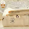 2026 Nova Classe A Grau Mãe e Bebê Toque de Nuvem Gaze de Camada Dupla Lençol de Cama Estampa Pequena Fresca Conjunto de Três Peças Lençol de Cama Peça Única